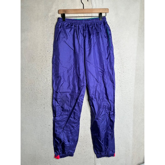 Columbia Other - VTG Columbia Sportswear Mens Purple Nylon Windbreaker Track Pants Medium WM80